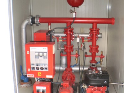 Zestaw pomp dla instalacji hydrantowej