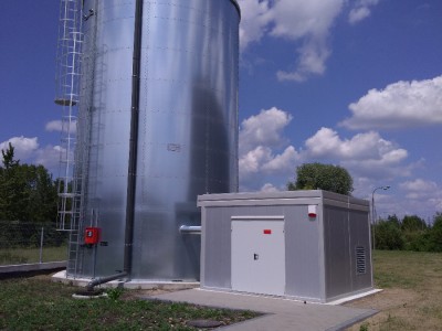 Kontener pompowni hydrantowej